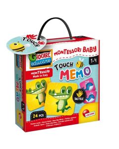 Lodër për fëmijë, Montessori baby, Touch Memo, 24 pjesë, 1-4 vjec, 1 copë