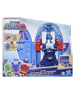 Lodër për fëmijë, PJ Masks, 2 në 1 Head Quarters, mikse, palstike, +3 vjec, 1 copë