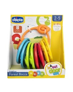 Lodër për fëmijë, Chicco, Fit&Fun, Forest Bocce, mikse, plastike, +2 vjec, 1 copë