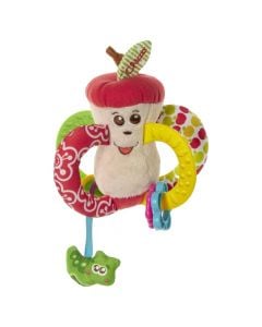 Lodër për bebe, Chicco, Apple ring teether, mikse, +3 muajsh, 1 copë