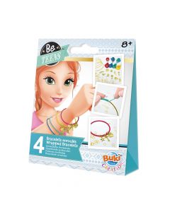 Children's bracelet creation set, Buki, Cotton Bracelets, mixed, +8 years, 1 piece