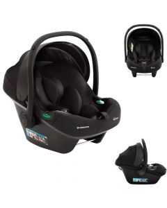 Car seat for children, Kikka Boo, i-Prime, i-Size, black, 40-87 cm, 1 piece