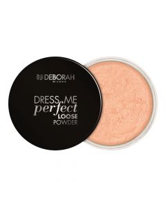 Pudër, Deborah, Dress me perfect loose powder, 01, Light pink, 25 gr, 1 copë