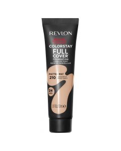 Fondatinë, Revlon, full cover, 30 ml, matte, Sand Beige 210, spf 10, 1 copë