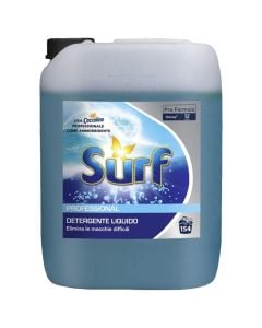 Detergjent likuid për lavatrice, Surf, Professional, 10 litër, 133 larje, 1 copë