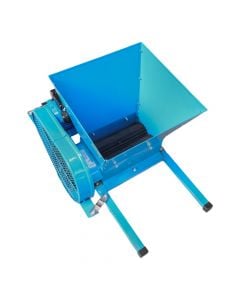 Makineri shtrydhese rrushi, elektrike, e emaluar, 40x38 cm, 0.75hp 220V, 500 kg/h, blu, 1 cope