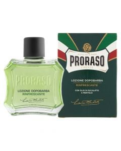 Aftershave, Proraso, rifreskuese, vaj dhe mente, 100 ml, 1 copë