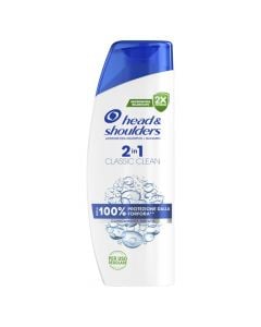 Shampo flokesh, Head&Shoulders, anti dandrudd, 2 ne 1, classic, 250 ml, 1 cope