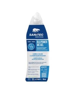 Detergjent pastrues për tualet, Sanitec, blu power, 700 ml, 1 copë