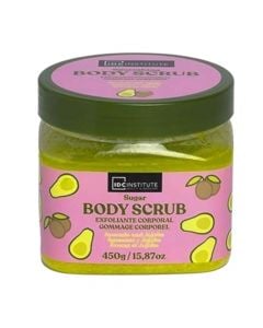 Scrub për trupin, IDC Institute, avokado dhe jojoba, 450 gr, 1 copë