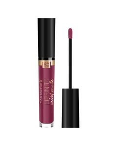 Buzëkuq i lëngshëm, 50 Satinberry, LipFinity, Velvet Matte, Max Factor, plastikë, 4 ml, 1 copë