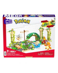 Lodër për fëmijë, Pokemon, Jungle Ruins Mega Construx Set, +7 vjec, 1 copë