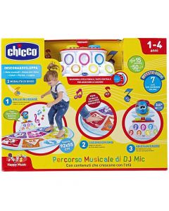 Lodër për fëmijë, Chicco, Happy Music Musical Path DJ, +1 vjec, 1 copë