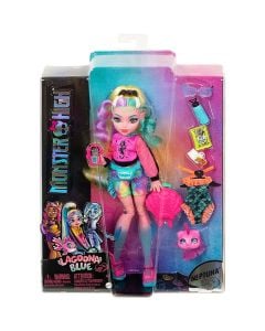 Lodër për fëmijë, Monster High, Lagoona Blue Doll, +4 vjec, 1 copë