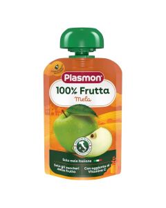 Pure për fëmijë, Plasmon, mollë, 100 g, +6 muajsh, 1 copë