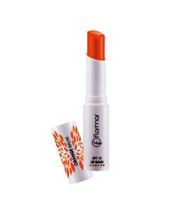 Lip balm with orange, Flormar, plastic, 3 ml, orange, 1 piece