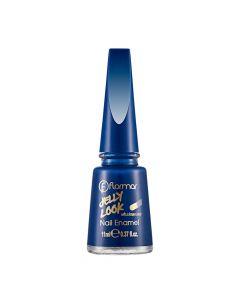 Manikyr për thonjtë, JL14 Torres Blue, Jelly Look, Flormar, qelq dhe plastikë, 11 ml, blu, 1 copë