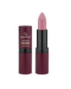 Lipstick, 07 Can Can Pink, Velvet Matte, Golden Rose, plastic, 4.2 g, dusty pink, 1 piece