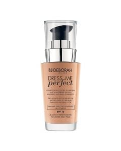 Fondatinë e lëngshme sprai për makeup, 02 Beige, Dress Me Perfect, Deborah, plastikë dhe qelq, 30 ml, bezhë, 1 copë