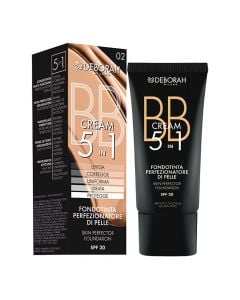 5 in 1 skin perfector makeup foundation, 03 Sand, BB Cream, Deborah, plastic, 30 ml, beige, 1 piece