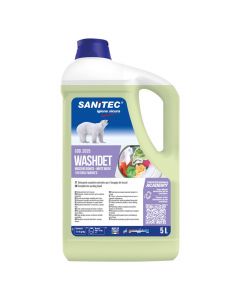 Laundry detergent, Muschio Bianco, Sanitec, plastic, 5 l, white and blue, 1 piece