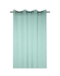 Moanna thin curtain with rings, polyester, green, 135x260 cm