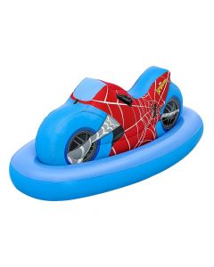 Komardare uji forme motori Spider-Man Bestway, PVC, blu/e kuqe, 84x170 cm