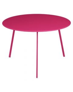 Tavoline anesore Seatle, metalike, roze, Dia.58xH38 cm