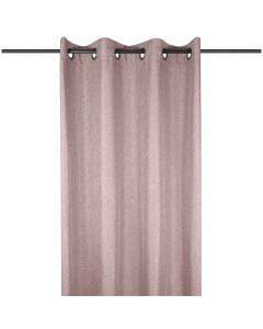 Bea full curtain with rings, polyester, purple, 140x260 cm