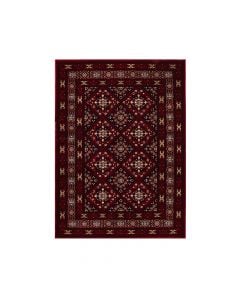 Dubai carpet, polyester, claret red, 133x190 cm