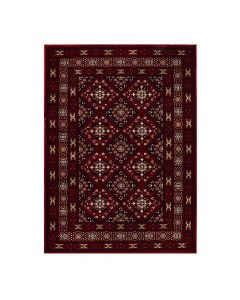 Dubai carpet, polyester, claret red, 160x230 cm