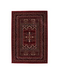 Dubai carpet, polyester, claret red, 160x230 cm