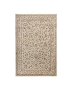 Carpet Lisa, modern, polyester, beige, 133x190 cm