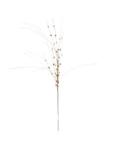 Christmas decorative straw branches, gold color with xixa, H95 cm