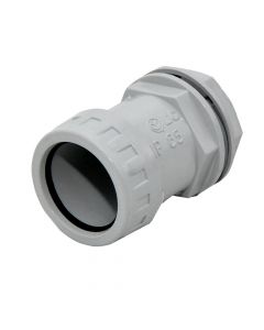 Rakord, Ø25 mm, tub-kuti, IP65, PVC