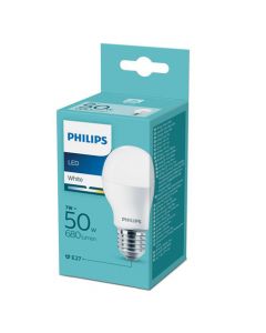 Llambë LED, Philips, 7W/50 W, E27, 680 lm, 2700 K, A55