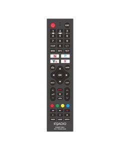 Telekomandë, Irradio, 20 në 1, SAMSUNG, LG, PHILIPS, SONY, PANASONIC, SHARP, TOSHIBA, HISENSE, SKYWORTH, VESTEL, TELEFUNKEN, THOMSON, TCL, GRUNDIG, HAIER, JVC, OKI, BEKO, DAEWOO, HITACHI, 2xAAA, 20.5x4.7x2.3 cm