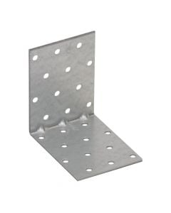 Reinforced perforated angle bracket 40x40x40x1,5 mm