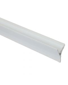 Profil kendor, PVC e bardhe, 15 x 2500 mm