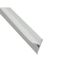 Profil kendor, PVC e bardhe, 20 x 2500 mm