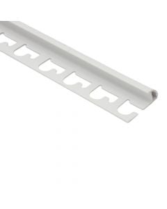 Profil fundor, PVC e bardhe, 10 x 2700 mm