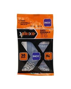 Dado hexagonale, Inoksi  Brixo, M4