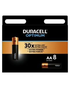 Bateri, Duracell Optimum, 8xAA