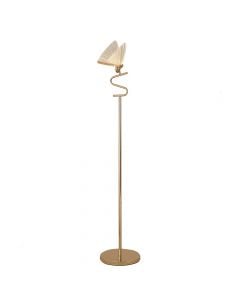 Butterfly floor Led light, 5W, 3000K, 30x156 cm, gold