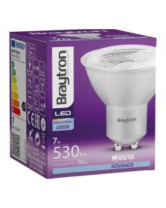 Llambë LED BRAYTRON,Smart, WI-FI RGBW, GU10, 5W, 430lm, 220V-240V AC, e dimerueshme.