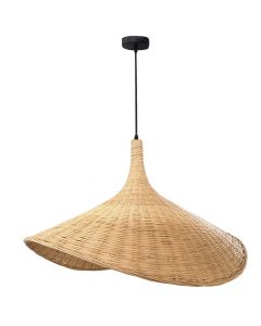 Ndricues i varur,metal/bambu, E27, D60 cm