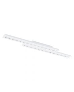 Ndricues tavani, LED, L.116cm, metal/plastik, e bardhe