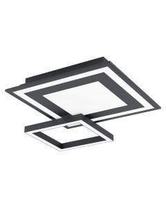 Ndricues tavani, LED, RGB, 45x45cm, metal/plastik, e zeze, APP control/remore control