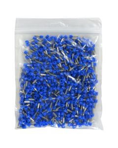 Insulated Cord end Terminal 2.5mm²/8mm, 100pc/bag