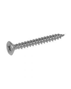 Cross recessed countersunk head wood screw 5x45 mm stainless steel